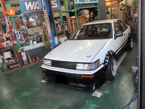 AE86　４AG改　レビンその１　