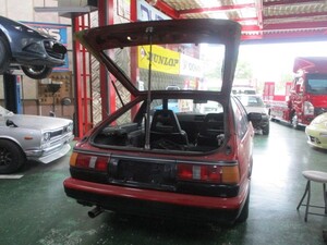 AE86 赤黒レビン　２３