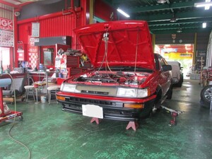 AE86 赤黒レビン　２９