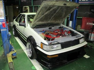 ＡＥ８６　メンテと仕様変更　その１