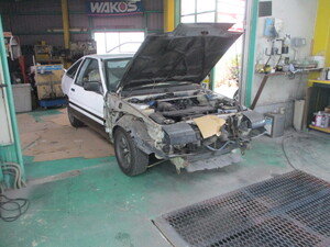 AE86　パンダトレノー９